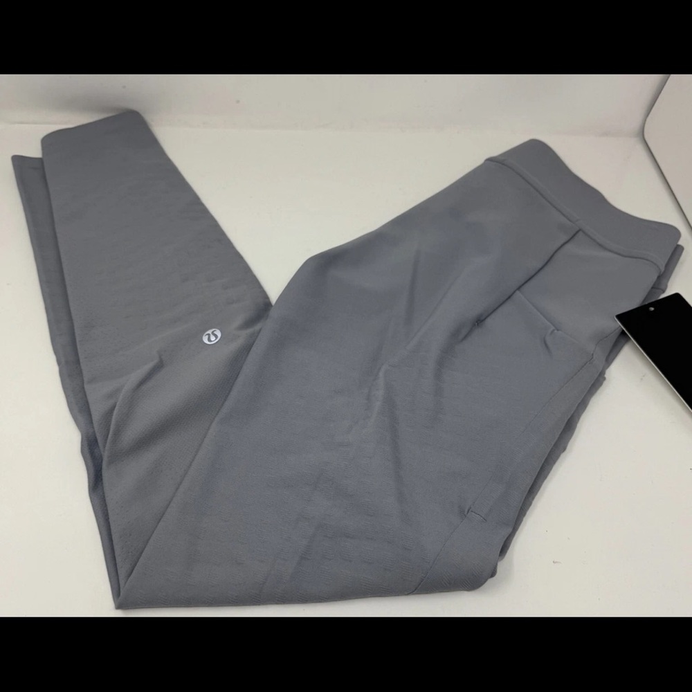 Lululemon Men’s SenseKnit Running Tight 28"  Medium RHIG Rhino Gray  Tight Fit
